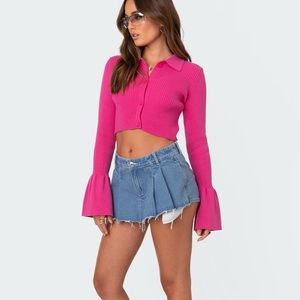 Edikted long sleeve top XS
